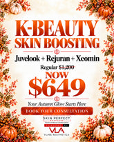 K-Beauty Skin Boosting - Juvelook + Rejuran + XEOMIN (Autumn Sale)