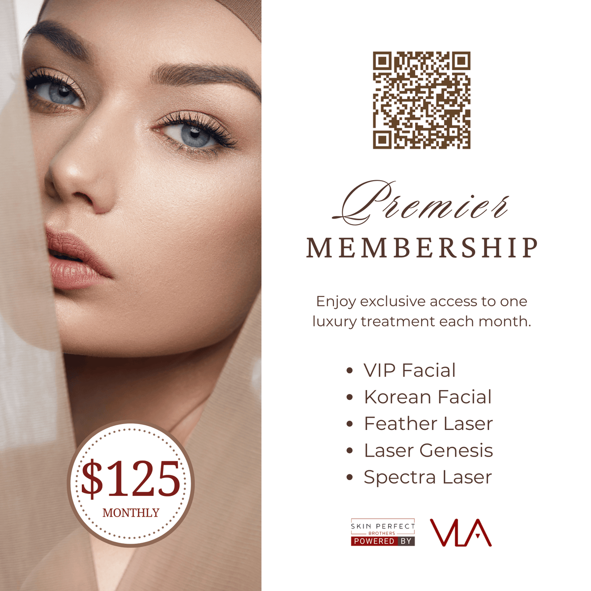 Premier Membership - Skin Perfect Brothers Powered by VLA